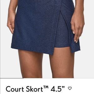 Court Skort 4.5” Outdoor Voices Navy XS
